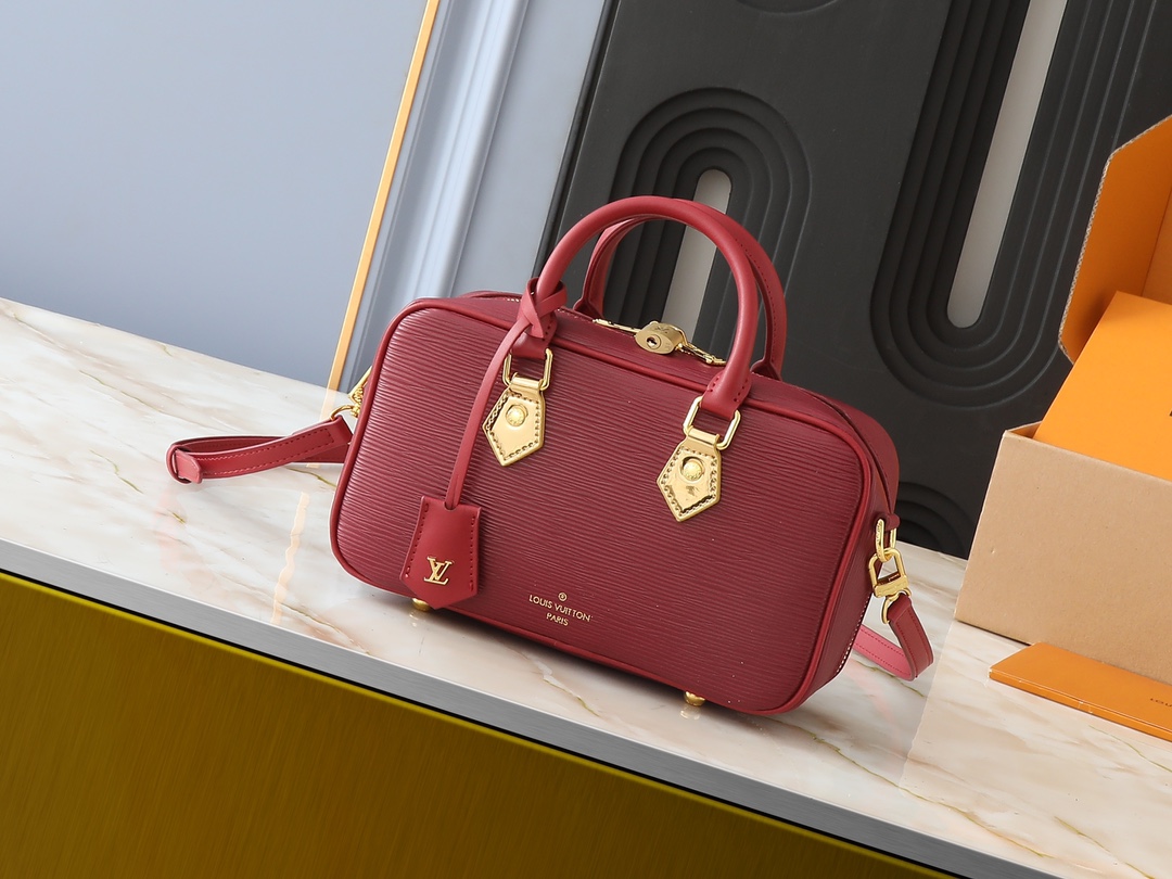 LV Classic Handbag Monogram Canvas Model M12009 Monogram Pattern Evening